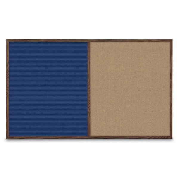 Sliding Door Indoor Enclosed Corkboard, 3